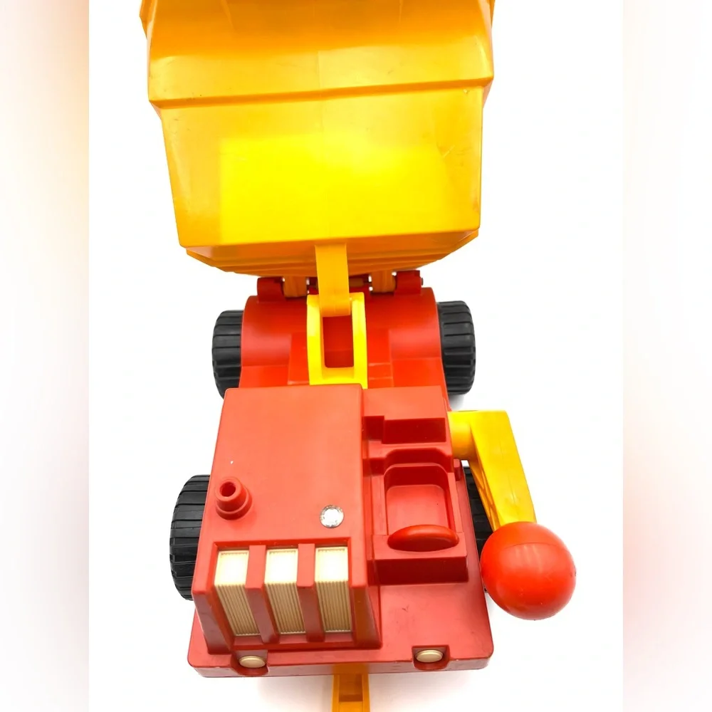Vintage 1970s Fisher-Price Husky Helpers 302 Toy Dump Truck